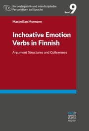 Cover von Inchoative Emotion Verbs in Finnish