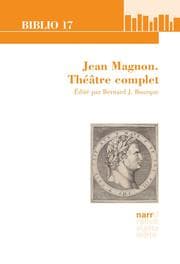 Cover von Jean Magnon. Théâtre complet
