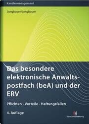 Cover von Das besondere elektronische Anwaltspostfach (beA) und der ERV