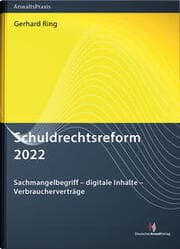 Cover von Schuldrechtsreform 2022