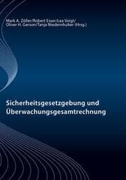 Cover von Sicherheitsgesetzgebung und Überwachungsgesamtrechnung
