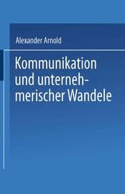 Cover von Kommunikation und unternehmerischer Wandel