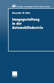 Cover von Imagegestaltung in der Automobilindustrie