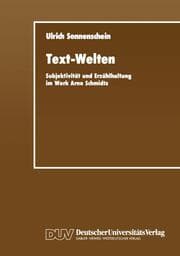 Cover von Text-Welten