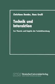 Cover von Technik und Interaktion