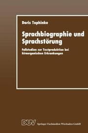 Cover von Sprachbiographie und Sprachstörung