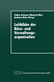 Cover von Leitbilder der Büro- und Verwaltungsorganisation