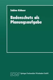 Cover von Bodenschutz als Planungsaufgabe