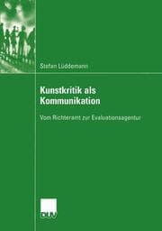 Cover von Kunstkritik als Kommunikation