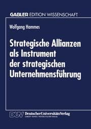 Cover von Strategische Allianzen als Instrument der strategischen Unternehmensführung