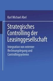 Cover von Strategisches Controlling der Leasinggesellschaft