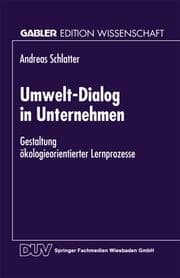 Cover von Umwelt-Dialog in Unternehmen