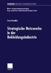 Cover von Strategische Netzwerke in der Bekleidungsindustrie