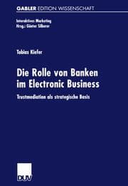 Cover von Die Rolle von Banken im Electronic Business