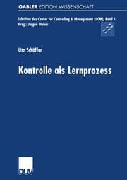 Cover von Kontrolle als Lernprozess