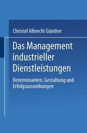 Cover von Das Management industrieller Dienstleistungen