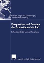 Cover von Perspektiven und Facetten der Produktionswirtschaft