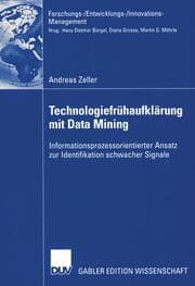 Cover von Technologiefrühaufklärung mit Data Mining