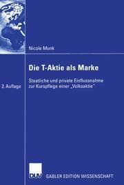 Cover von Die T-Aktie als Marke