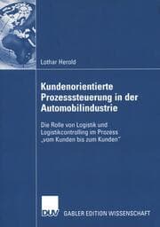 Cover von Kundenorientierte Prozesssteuerung in der Automobilindustrie