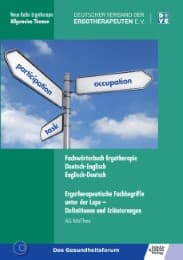 Cover von Fachwörterbuch Ergotherapie Deutsch-Englisch, Englisch-Deutsch