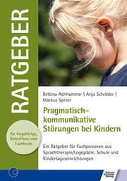 Cover von Pragmatisch-kommunikative Störungen bei Kindern