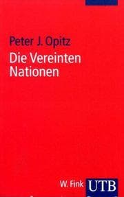Cover von Die Vereinten Nationen