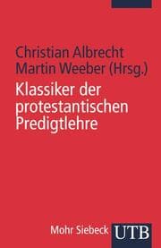 Cover von Klassiker der protestantischen Predigtlehre