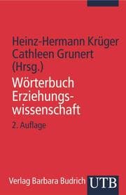 Cover von Wörterbuch Erziehungswissenschaft