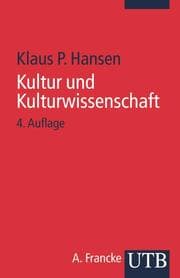 Cover von Kultur und Kulturwissenschaft