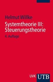 Cover von Systemtheorie III: Steuerungstheorie