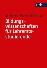 Cover von Bildungswissenschaften für Lehramtsstudierende
