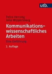 Cover von Kommunikationswissenschaftliches Arbeiten