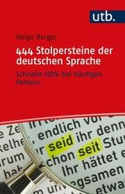Cover von 444 Stolpersteine der deutschen Sprache