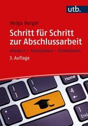 Cover von Schritt für Schritt zur Abschlussarbeit