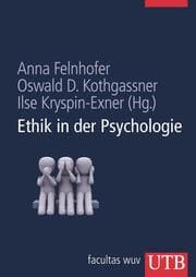 Cover von Ethik in der Psychologie