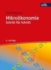 Cover von Mikroökonomie Schritt für Schritt