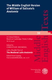 Cover von The Middle English Version of William of Saliceto's 'Anatomia'