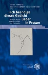Cover von 'Ich beendige dieses Gedicht lieber in Prosa'