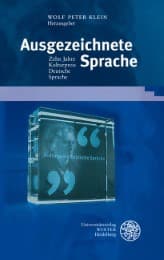 Cover von Ausgezeichnete Sprache