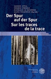 Cover von Der Spur auf der Spur. Sur les traces de la trace
