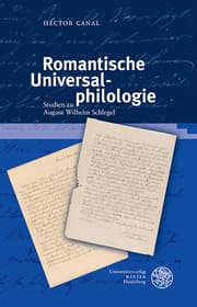 Cover von Romantische Universalphilologie