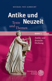 Cover von Antike und deutsche Dichtung