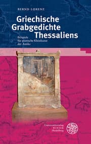 Cover von Griechische Grabgedichte Thessaliens