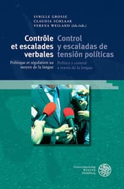 Cover von Contrôle et escalades verbales / Control y escaladas de tensión políticas