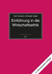 Cover von Einführung in die Wirtschaftsethik