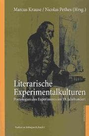 Cover von Literarische Experimentalkulturen
