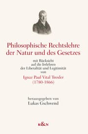 Cover von Ignaz Paul Vital Troxler (1780-1866)