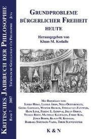 Cover von Grundprobleme bürgerlicher Freiheit heute