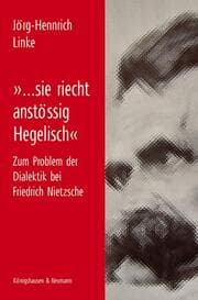 Cover von ...sie riecht anstössig Hegelisch